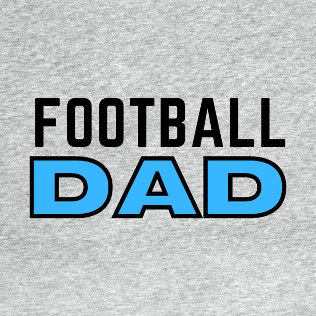 FOOTBALL DAD by contact@bluegoatco.com